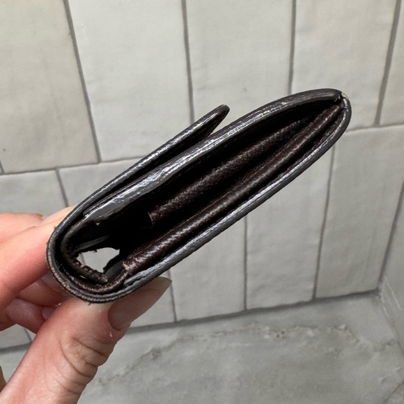 🔥 SOLD 🔥 Louis Vuitton Porte Monnaie Plat Damier Brown card case - Picture 6 of 16